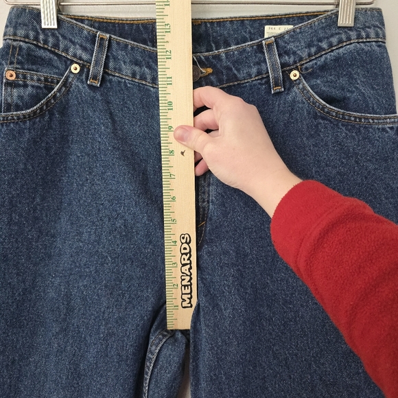 VINTAGE Levis 951 Jeans Women's Size 14 Orange Tab Tapered Relaxed Made in USA - Picture 5 of 9